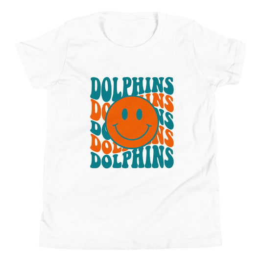 Youth Retro Dolphins Tee